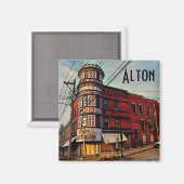 Alton Magnet (Vorderseite/Rückseite)