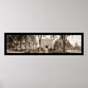 Alton Military Academy Foto 1908 Poster