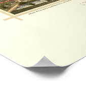 Alton, NH Panoramic Map - 1888 Poster (Ecke)