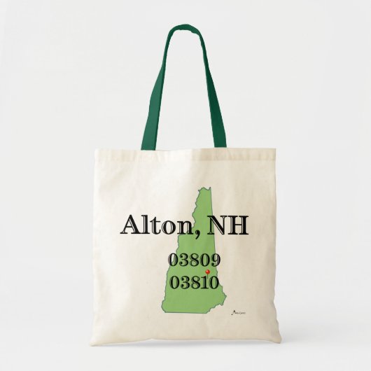 Alton, NH Tote Bag Tragetasche (Vorne)