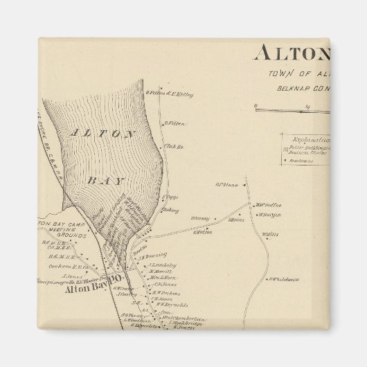 Alton PO Magnet (Vorne)