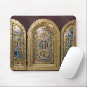 Alton ragt Triptychon, c.1150 hoch Mousepad (Mit Mouse)