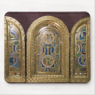 Alton ragt Triptychon, c.1150 hoch Mousepad