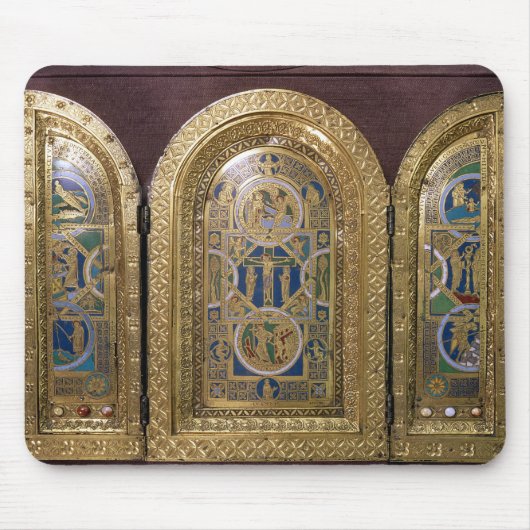 Alton ragt Triptychon, c.1150 hoch Mousepad (Vorne)