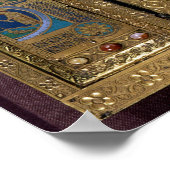 Alton Towers Triptych, c.1150 Poster (Ecke)