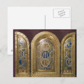 Alton Towers Triptych, c.1150 Postkarte (Vorne/Hinten)