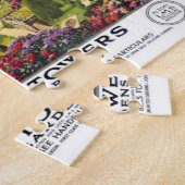 Alton Towers und Gardens Vintage Travel Poster Puzzle (Seite)