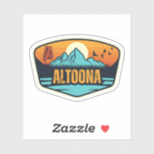 Altoona, Alabama Aufkleber (Blatt)