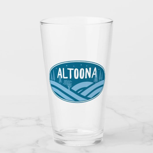 Altoona Pennsylvania Außenbereich Glas (Vorderseite)