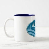 Altoona Pennsylvania Außenbereich Zweifarbige Tasse (Links)