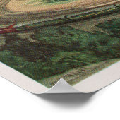 Altoona, Pennsylvania, der berühmte Horseshoe Curv Poster (Ecke)