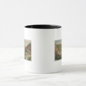 Altoona, Pennsylvania, der berühmte Horseshoe Curv Tasse (Zentrum)