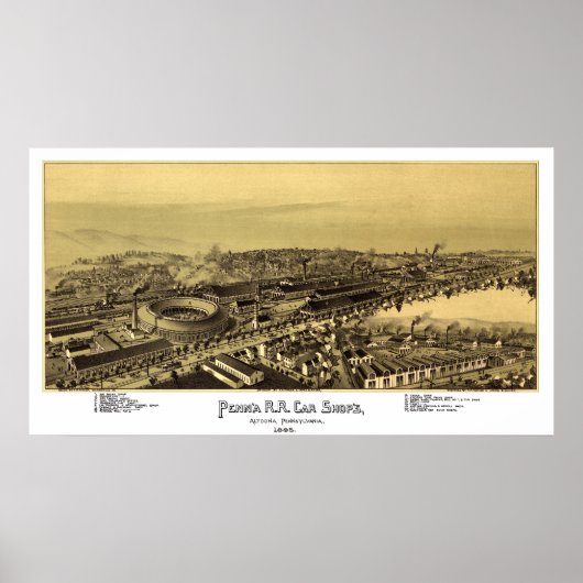 Altoona, Pennsylvania Poster (Vorne)