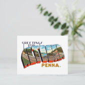 Altoona Pennsylvania Postkarte (Stehend Vorderseite)