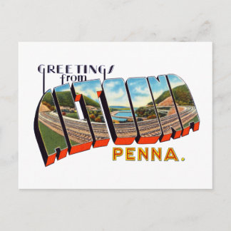 Altoona Pennsylvania Postkarte