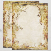Altpapier Briefpapier (Vorne/Hinten)