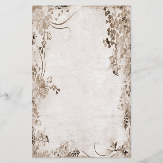 Altpapier Briefpapier (Rückseite)