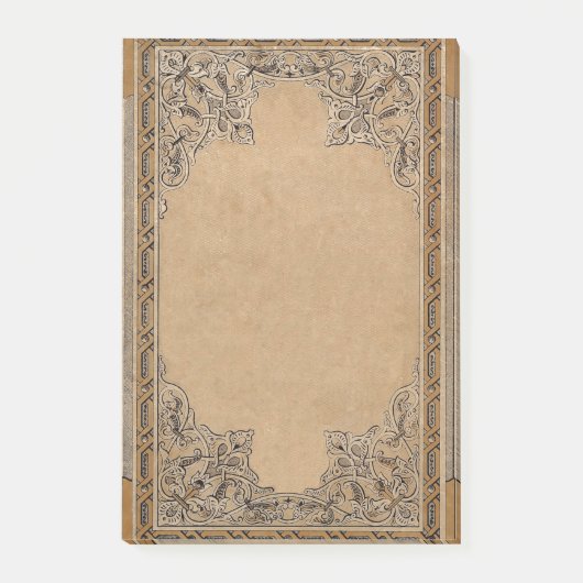 Altpapier der Knüpfarbeit Post-it Klebezettel (Vorderseite)