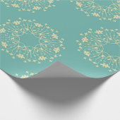 Altpapier für Blume Geschenkpapier (Ecke)