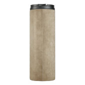 Altpapier, gequetscht thermosbecher (Rückseite)
