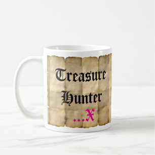 Altpapier, Schatzkarte Kaffeetasse