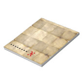 Altpapier, Schatzkarte Notizblock (Rotiert)