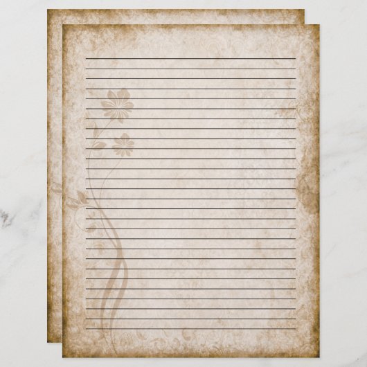 Altpapierbrief (Vorne/Hinten)