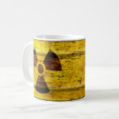 Altradioaktiver Abfallbehälter - Kaffeetasse (Vorderseite Links)