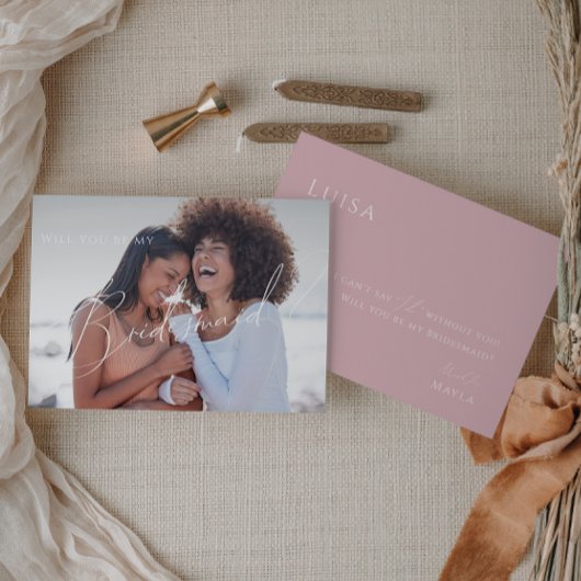 Altrosa | Ausweiskarte für ausgeblendetes Foto Einladung