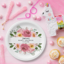 Altrosa | Blush Pink Floral Baby Dusche