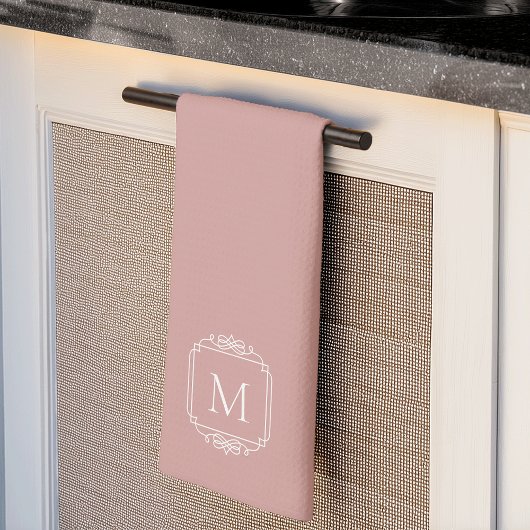 Altrosa | Classic Frame Monogram Geschirrtuch