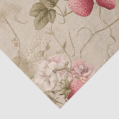 Altrosa Erdbeeren Seidenpapier (Ausschnitt)