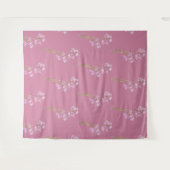 Altrosa Pink, Wandteppich (Vorderseite (Horizontal))