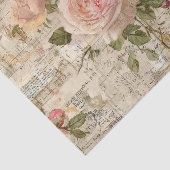 Altrosa Rosen Seidenpapier (Ausschnitt)