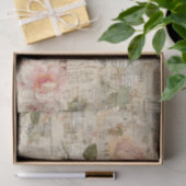 Altrosa Rosen Seidenpapier (Geschenk)