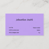 Altrosa Visitenkarte (Rückseite)