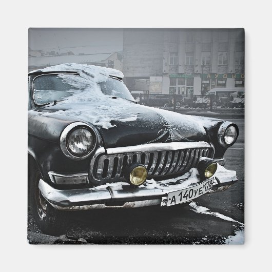 Altrussischer Wagen Magnet (Vorne)