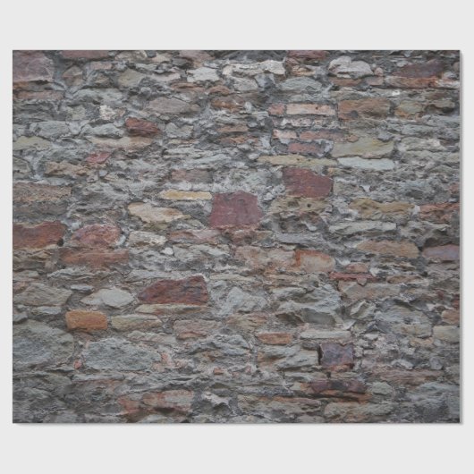 Altschlosswandpapier Geschenkpapier (Flach)