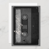 Altschulkassette leidet einladung (Vorne/Hinten)