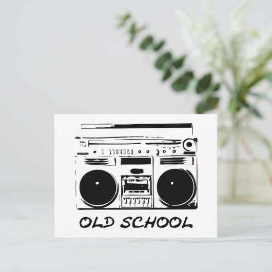 Altschulzazzle Postkarte (Stehend Vorderseite)