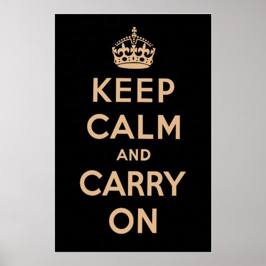 Altschwarz Poster (Vorne)