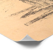 Altspanischer Krieg Karte (1898) Poster (Ecke)