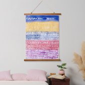 Altstadt (1928) von Paul Klee Wandteppich Mit Holzrahmen (Schlafzimmer)