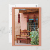 Altstadt Albuquerque Shop Fenster Postkarte (Vorne/Hinten)