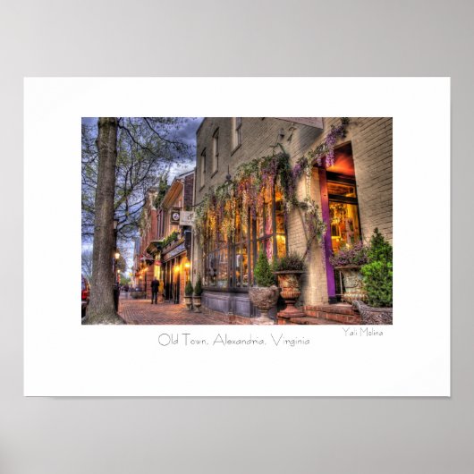 Altstadt, Alexandria, VA Poster (Vorne)