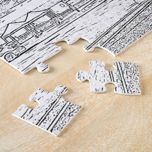 Altstadt Auburn Firehouse Puzzle (Seite)