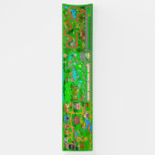 Altstadt-Camp-Safari Straßen für Autos 2,5x12 Banner (Vertikal)