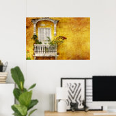 Altstadt Cartagena Poster (Heimbüro)