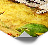 Altstadt Cartagena Poster (Ecke)
