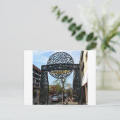 Altstadt Chicago Postkarte (Stehend Vorderseite)